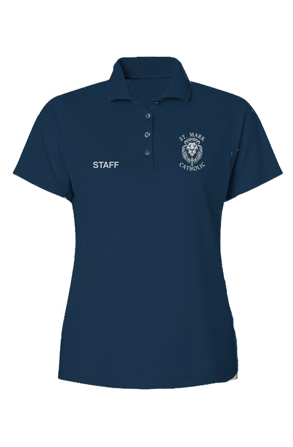 St. Mark Catholic Ladies' Saratoga Mini Mesh Polo