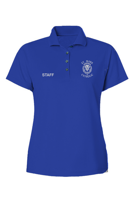 St. Mark Catholic Ladies' Saratoga Mini Mesh Polo