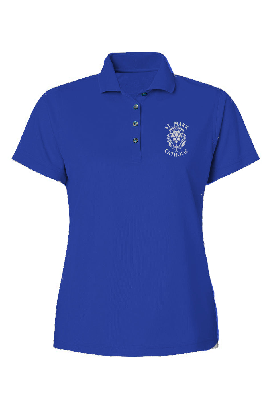 St. Mark Catholic Ladies' Saratoga Mini Mesh Polo