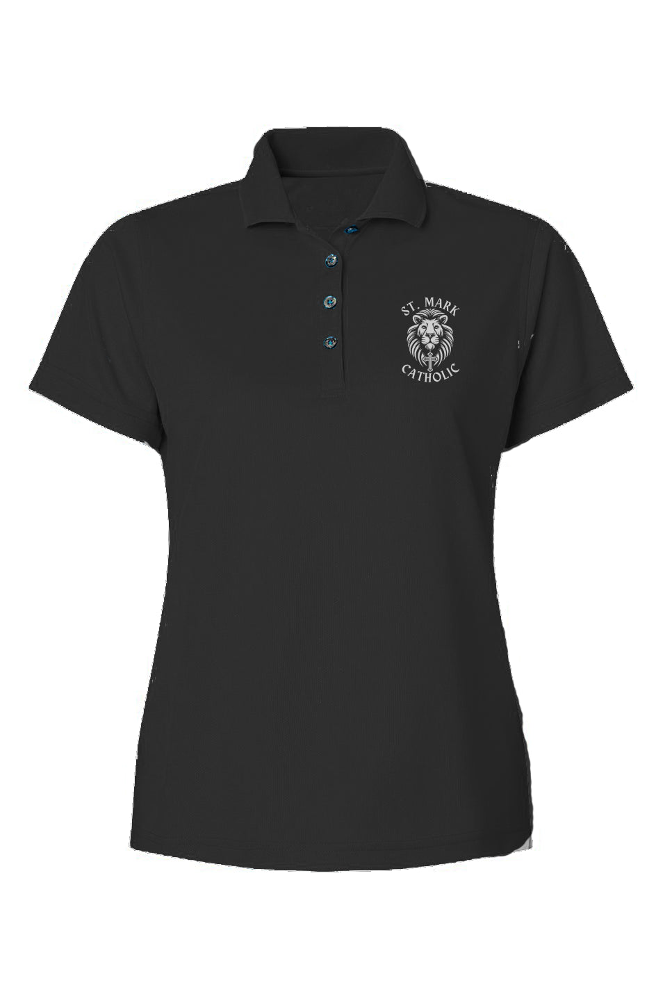 St. Mark Catholic Ladies' Saratoga Mini Mesh Polo