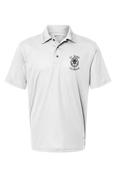 St. Mark Catholic Men's Saratoga Mini Mesh Polo
