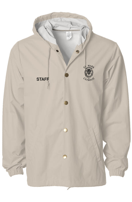 St. Mark Catholic Water-Resistant Lightweight Hooded Jacket