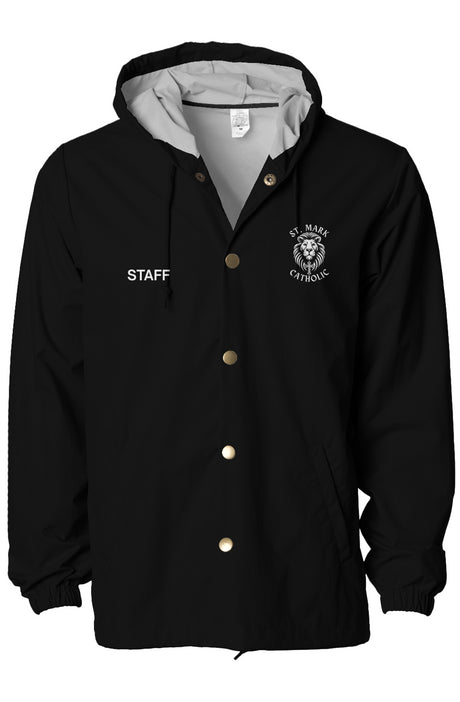 St. Mark Catholic Water-Resistant Lightweight Hooded Jacket