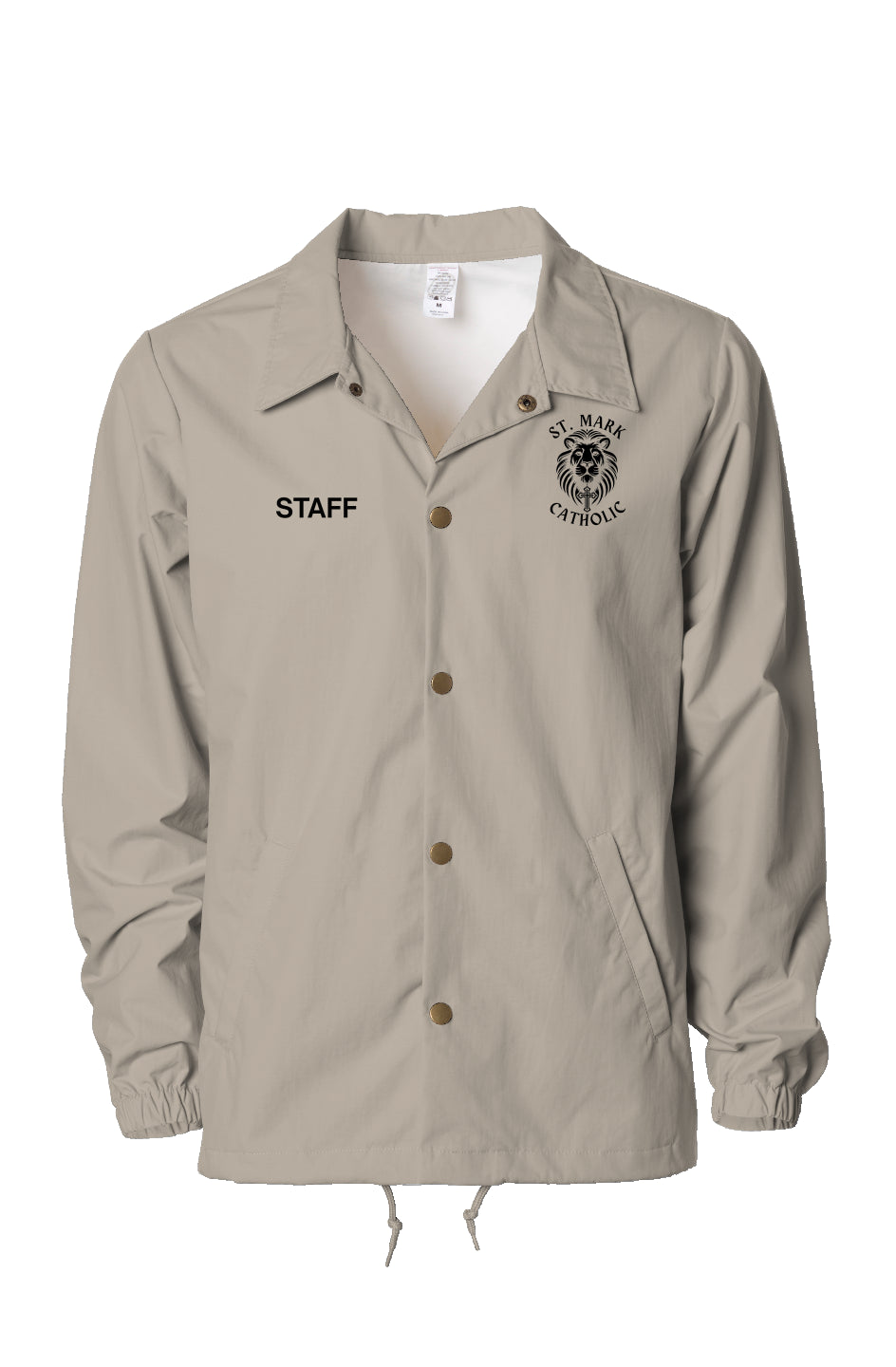 St. Mark Catholic Water-Resistant Windbreaker Jacket