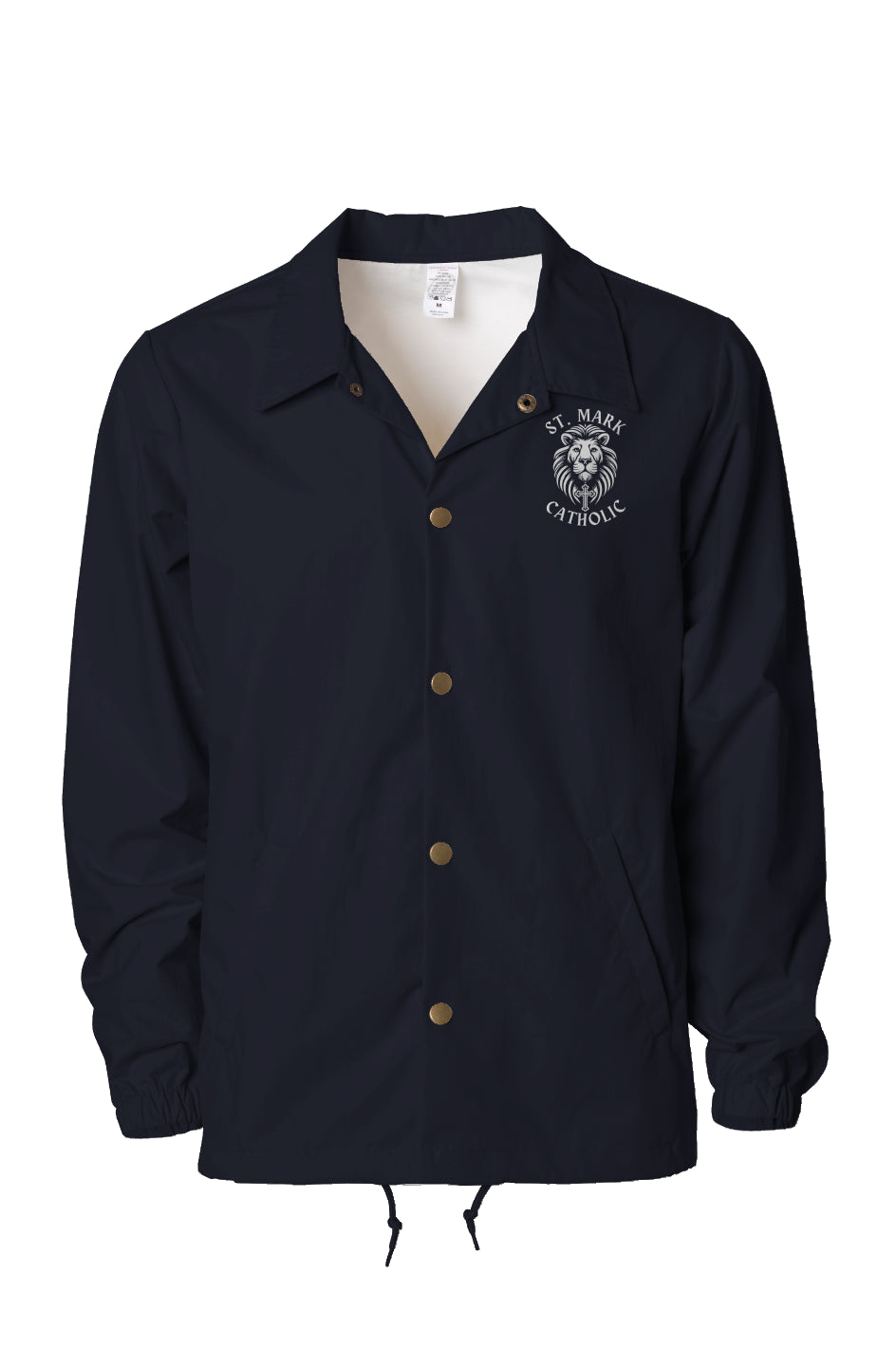 St. Mark Catholic Water-Resistant Windbreaker Jacket
