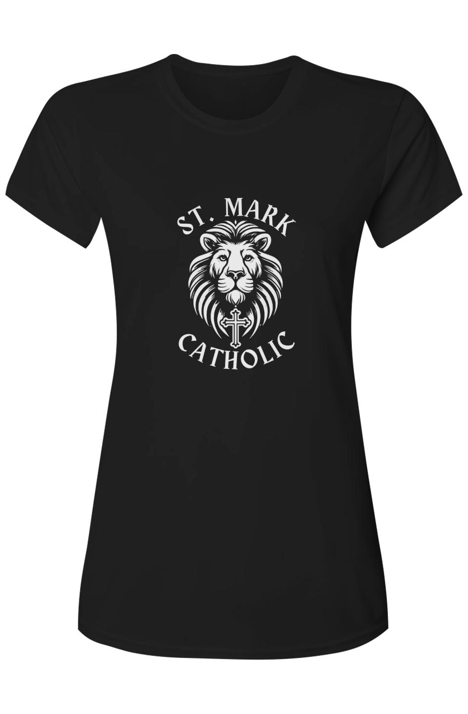 St. Mark Catholic Ladies' Performance Tee w/ UPF 50+