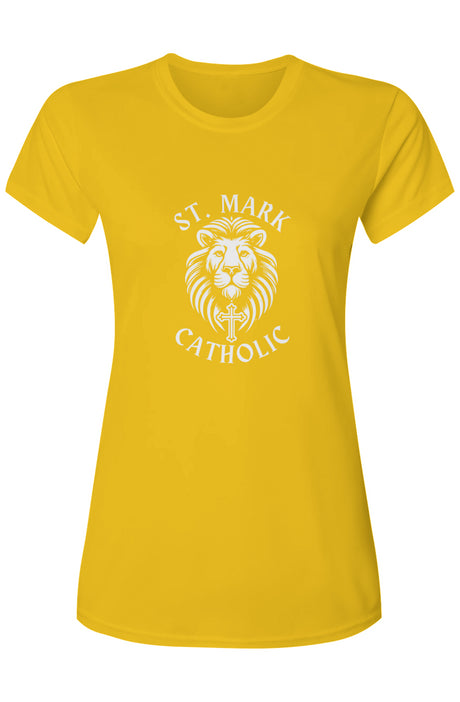 St. Mark Catholic Ladies' Performance Tee w/ UPF 50+