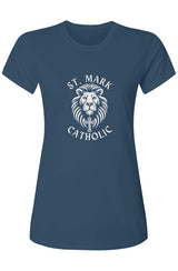 St. Mark Catholic Ladies' Performance Tee w/ UPF 50+