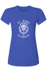 St. Mark Catholic Staff Ladies' Performance Tee w/ UPF 50+