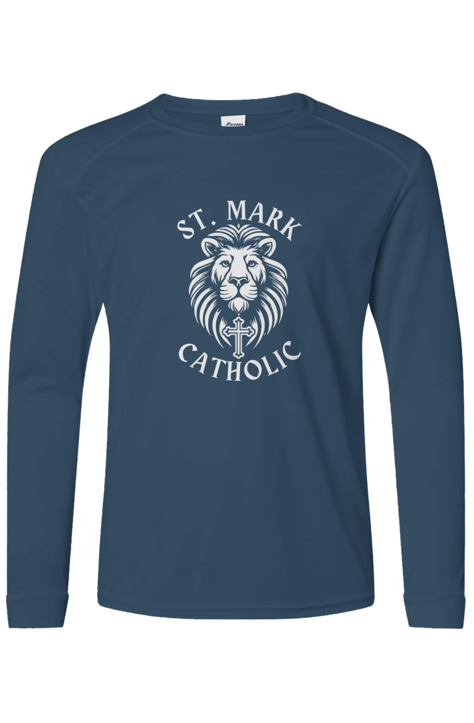St. Mark Catholic L/S Performance Tee w/ UPF 50+