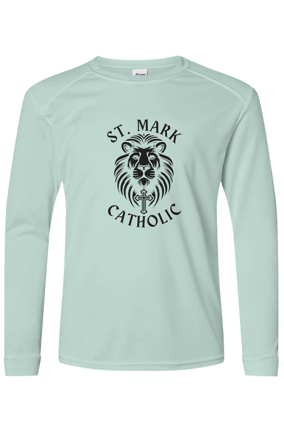 St. Mark Catholic L/S Performance Tee w/ UPF 50+