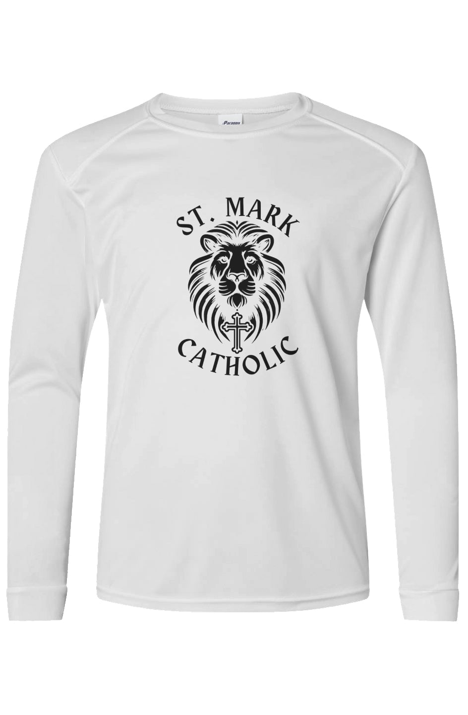 St. Mark Catholic L/S Performance Tee w/ UPF 50+