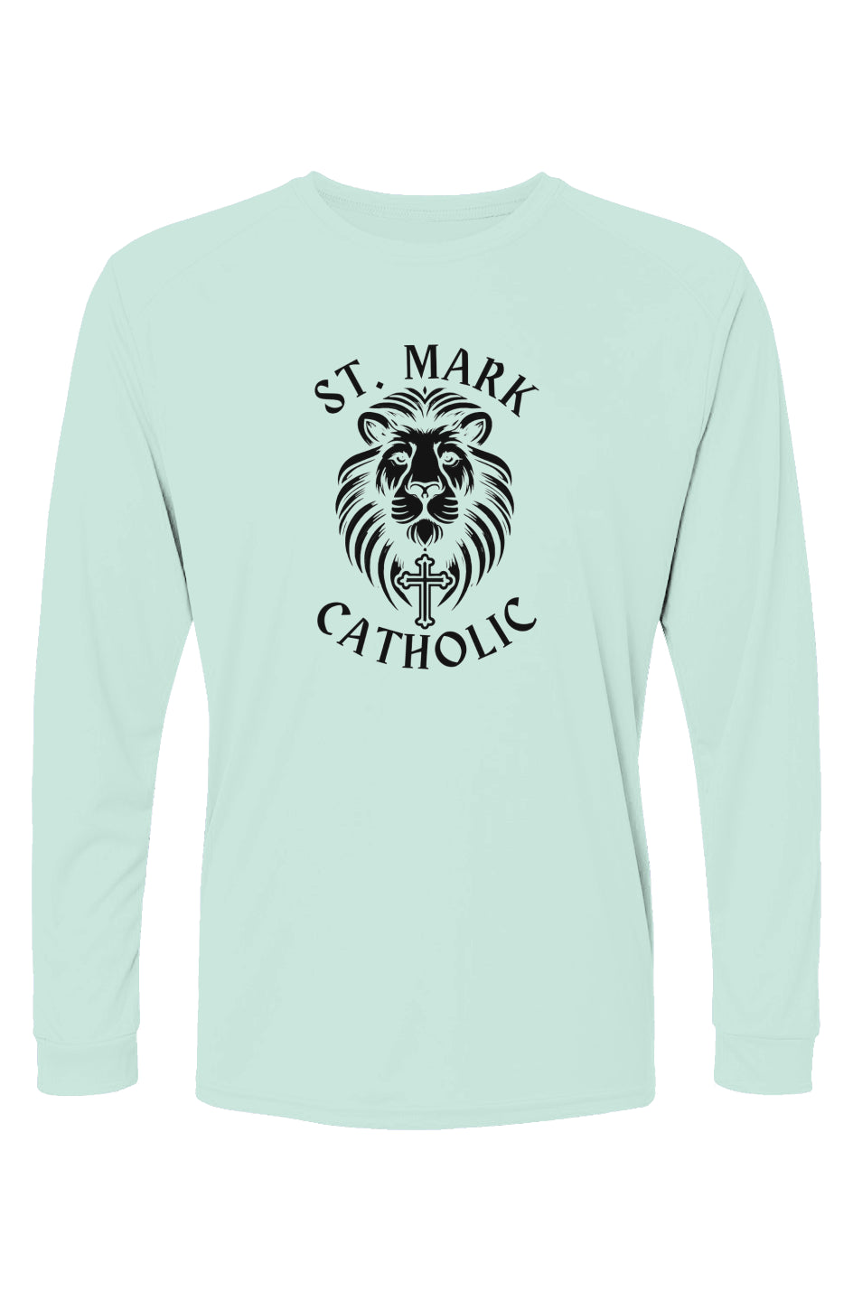 St. Mark Catholic L/S Performance Tee w/ UPF 50+