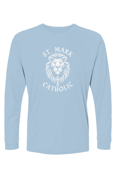 St. Mark Catholic L/S Performance Tee w/ UPF 50+