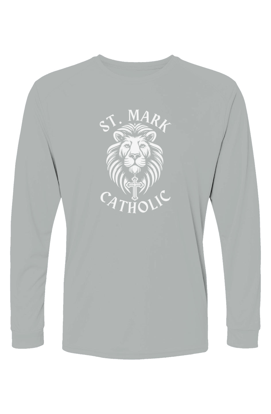 St. Mark Catholic L/S Performance Tee w/ UPF 50+