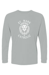 St. Mark Catholic L/S Performance Tee w/ UPF 50+