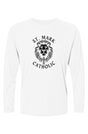 St. Mark Catholic Staff L/S Performance Tee w/ UPF 50+