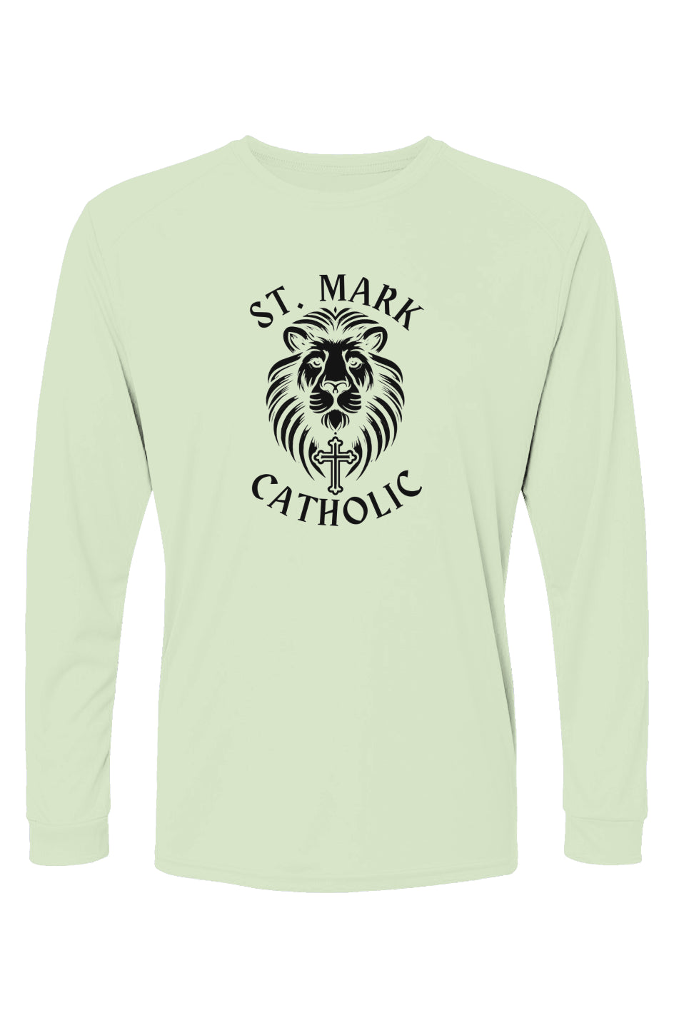 St. Mark Catholic Staff L/S Performance Tee w/ UPF 50+