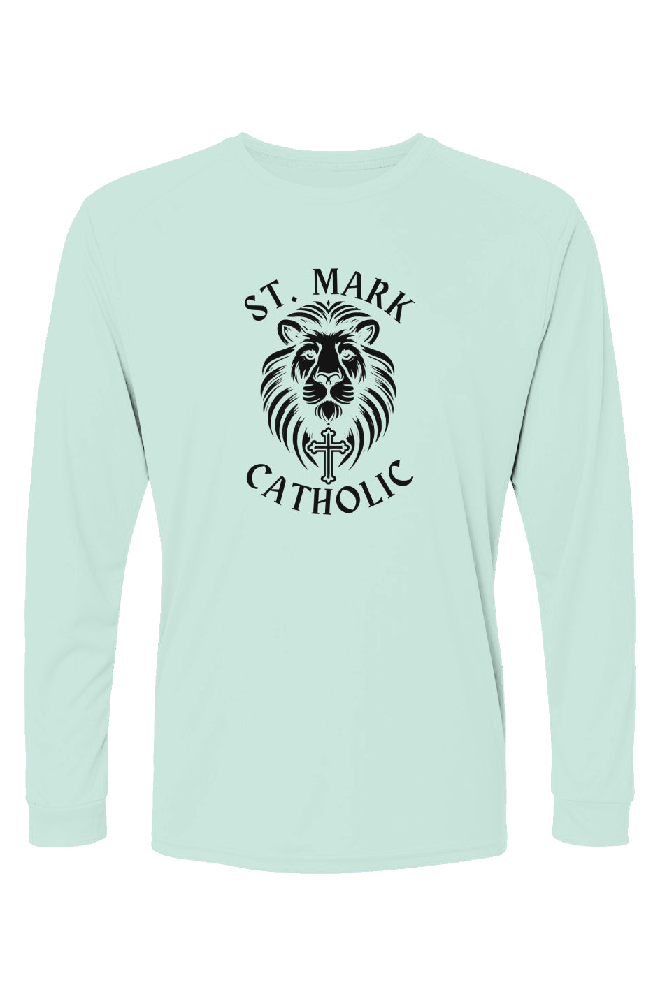 St. Mark Catholic Staff L/S Performance Tee w/ UPF 50+