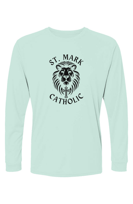 St. Mark Catholic Staff L/S Performance Tee w/ UPF 50+