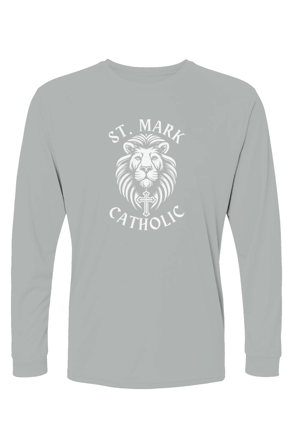 St. Mark Catholic Staff L/S Performance Tee w/ UPF 50+
