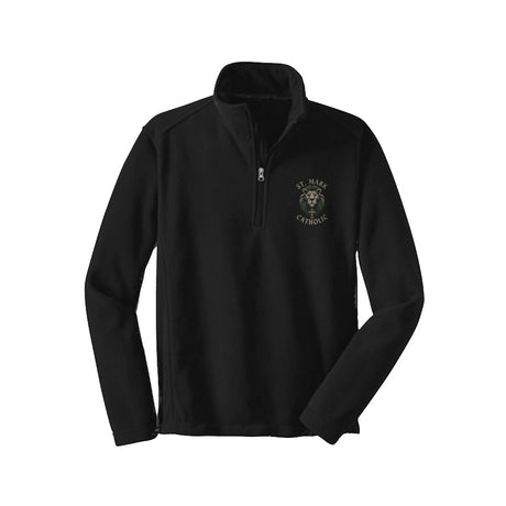 St. Mark Catholic Quarter Zip Pullover Fleece Pullover