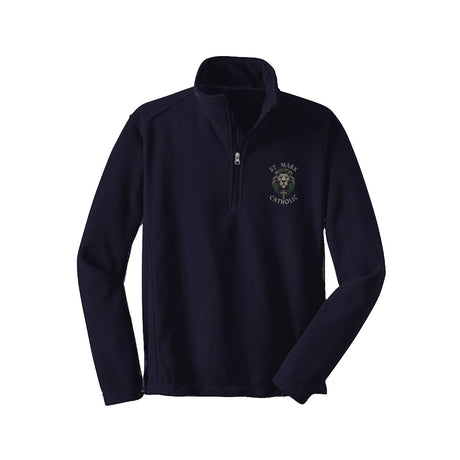 St. Mark Catholic Quarter Zip Pullover Fleece Pullover