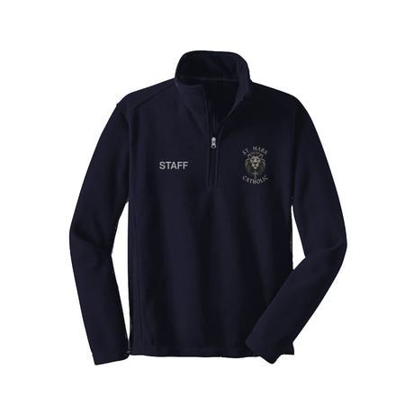 St. Mark Catholic Quarter Zip Pullover Fleece Pullover