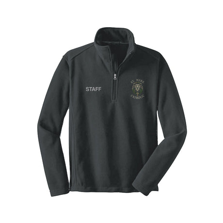 St. Mark Catholic Quarter Zip Pullover Fleece Pullover