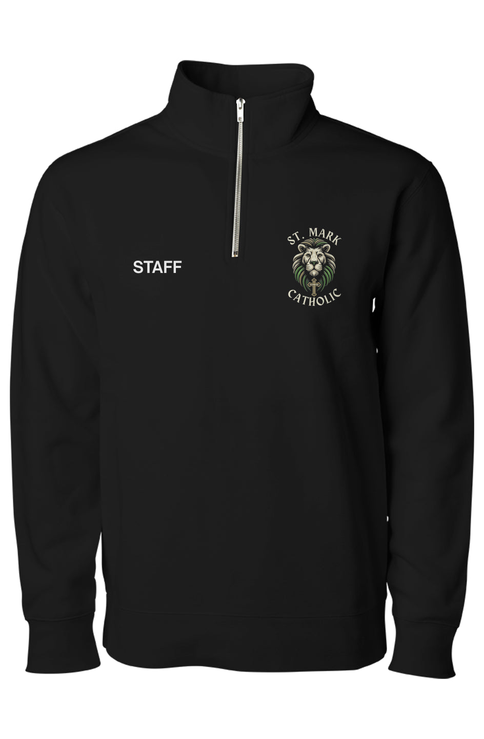 St. Mark Catholic Midweight Quarter Zip Pullover