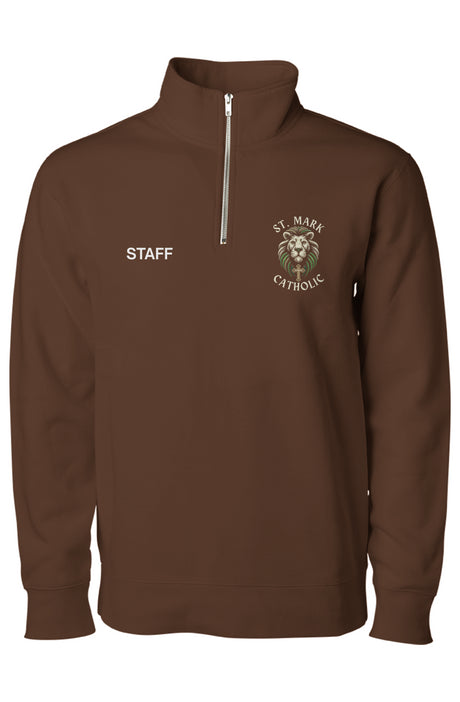 St. Mark Catholic Midweight Quarter Zip Pullover