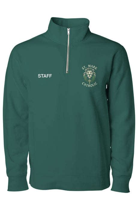 St. Mark Catholic Midweight Quarter Zip Pullover