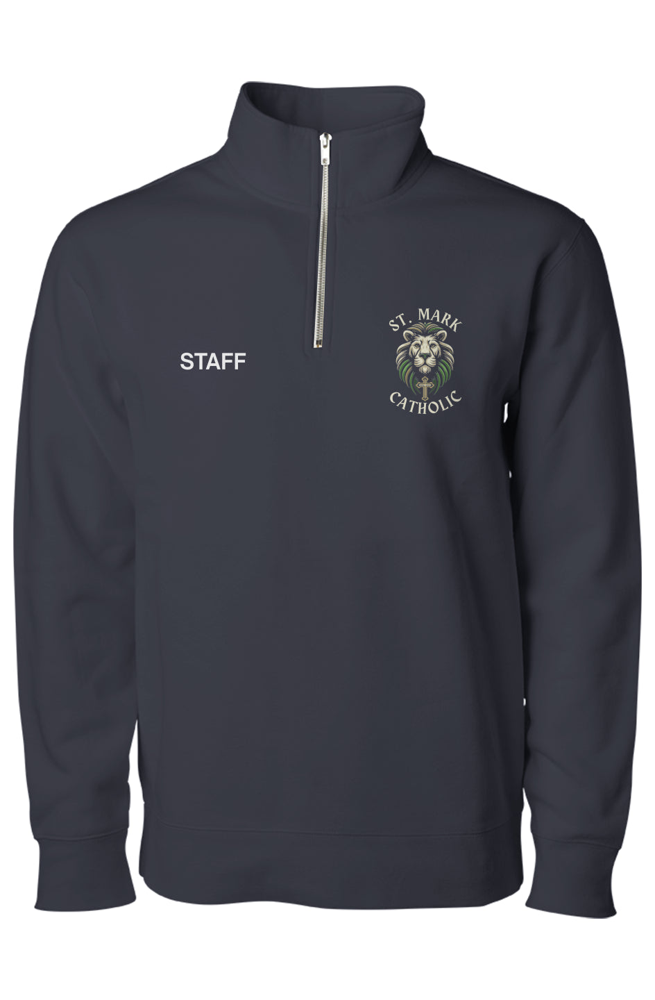 St. Mark Catholic Midweight Quarter Zip Pullover