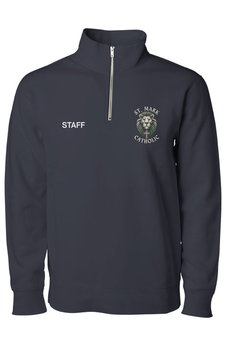 St. Mark Catholic Midweight Quarter Zip Pullover