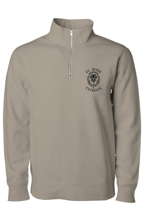St. Mark Catholic Midweight Quarter Zip Pullover