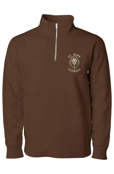 St. Mark Catholic Midweight Quarter Zip Pullover