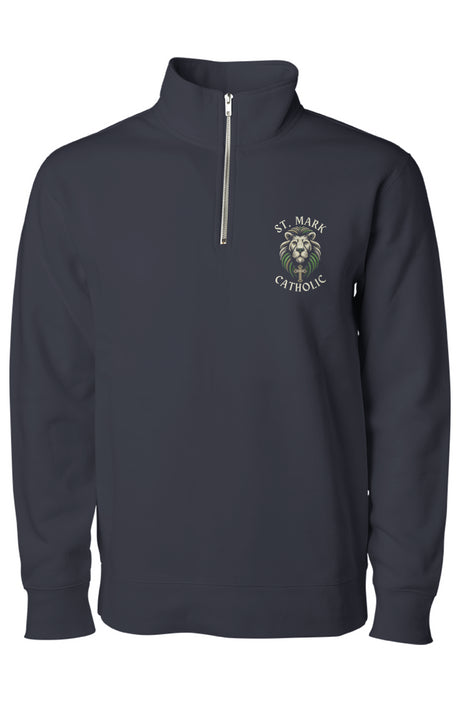 St. Mark Catholic Midweight Quarter Zip Pullover