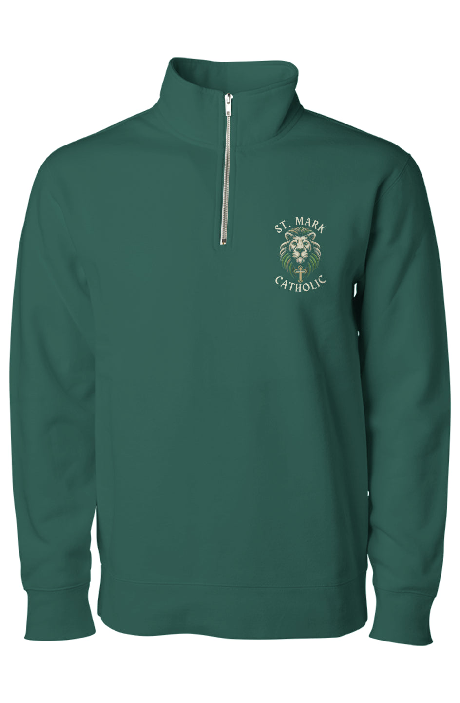 St. Mark Catholic Midweight Quarter Zip Pullover