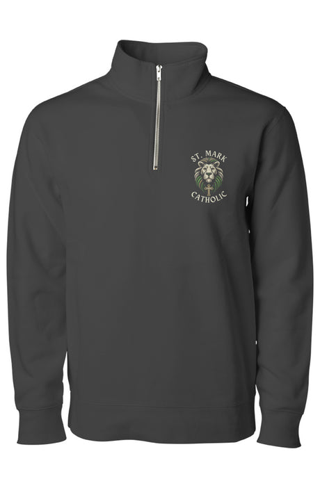 St. Mark Catholic Midweight Quarter Zip Pullover
