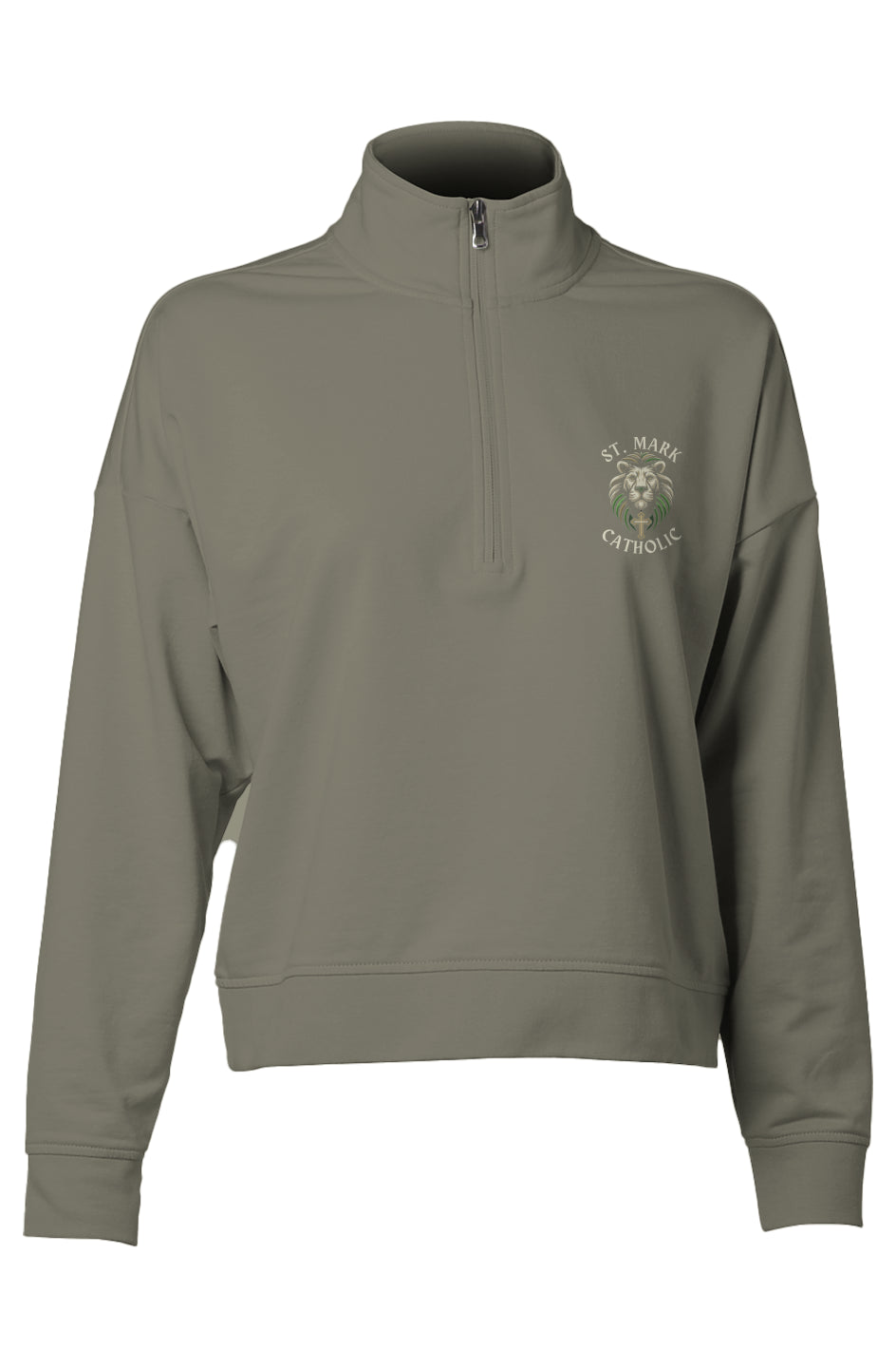 St. Mark Catholic Ladies' Quarter Zip Pullover