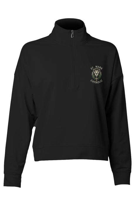 St. Mark Catholic Ladies' Quarter Zip Pullover