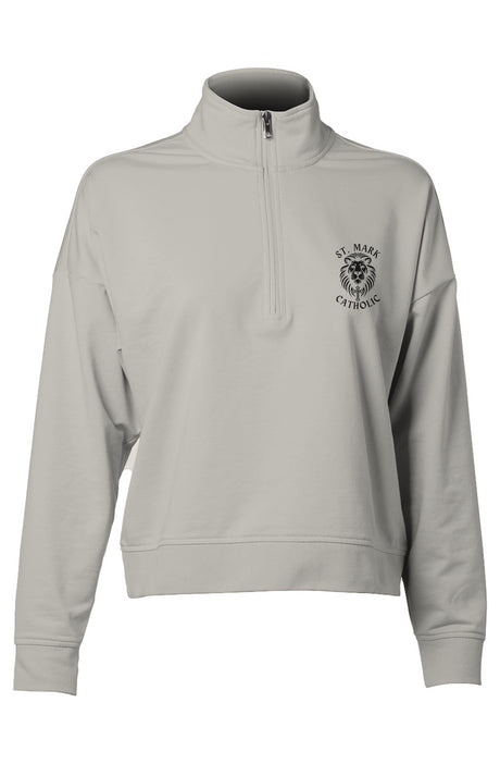 St. Mark Catholic Ladies' Quarter Zip Pullover