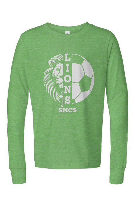 St. Mark Catholic Soccer Triblend L/S Tee