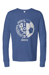 St. Mark Catholic Soccer Triblend L/S Tee