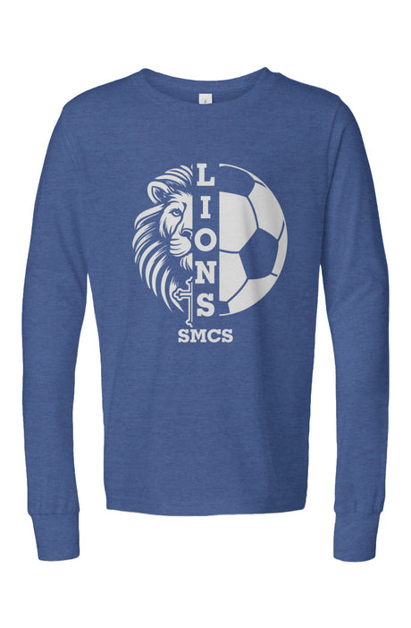 St. Mark Catholic Soccer Triblend L/S Tee