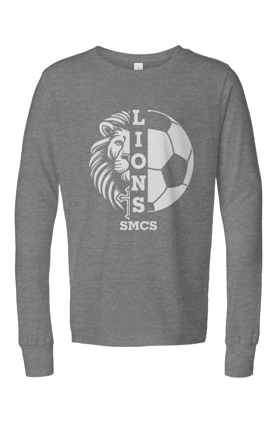 St. Mark Catholic Soccer Triblend L/S Tee