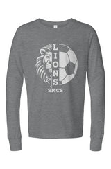 St. Mark Catholic Soccer Triblend L/S Tee