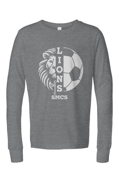 St. Mark Catholic Soccer Triblend L/S Tee