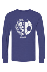 St. Mark Catholic Soccer Triblend L/S Tee