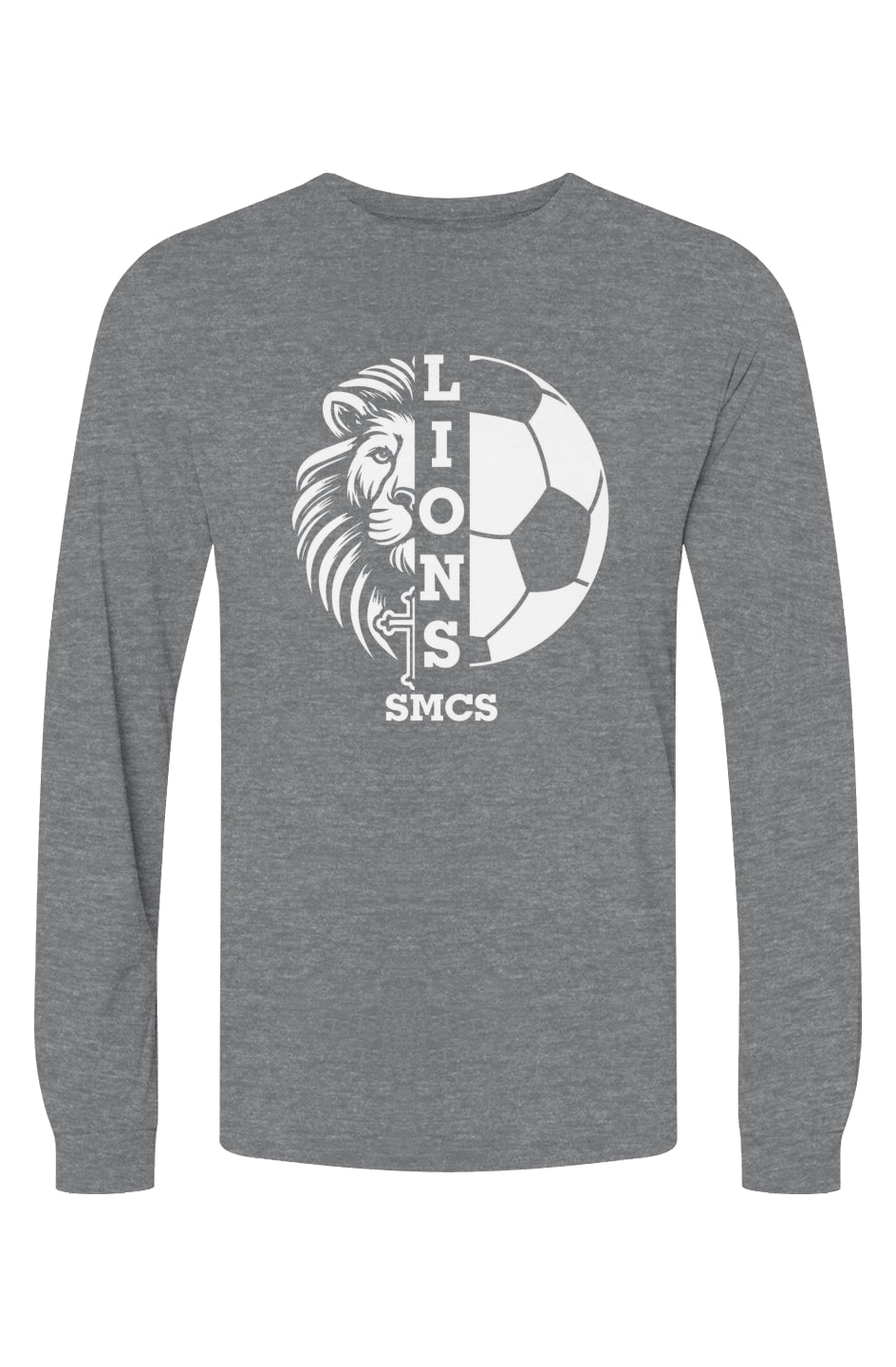 St. Mark Catholic Soccer Triblend L/S Tee